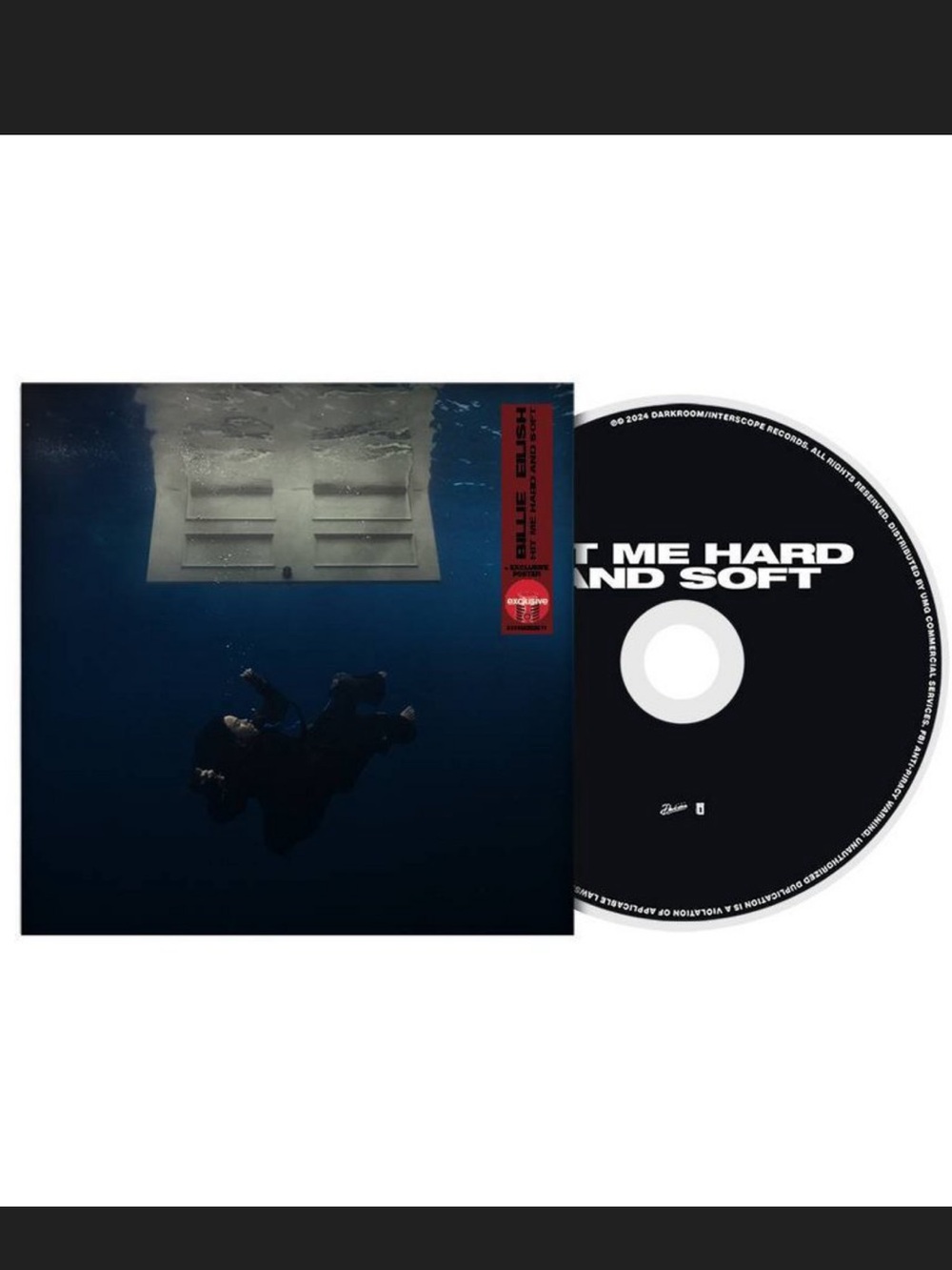 NWT Billie Eilish Hit Me Hard and Soft CD